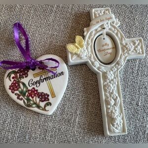 Two Confirmation Gifts- Ornament and Cross